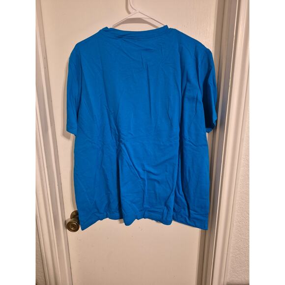 Blue Flower Decal T-shirt-Size 3XL-NWT - Picture 5 of 7